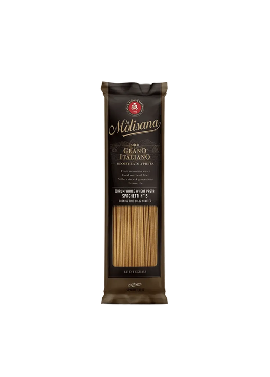 La Molisana Whole Wheat Spaghetti 100% Italian Grain Pasta (18 bags)