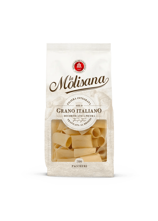 La Molisana Paccheri 100% Italian Grain Pasta (12 bags)