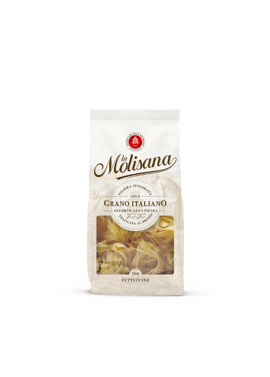 La Molisana Fettuccine 100% Italian Grain Pasta (12 bags)
