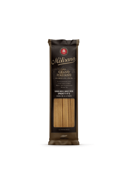 La Molisana Whole Wheat Spaghetti 100% Italian Grain Pasta (18 bags)