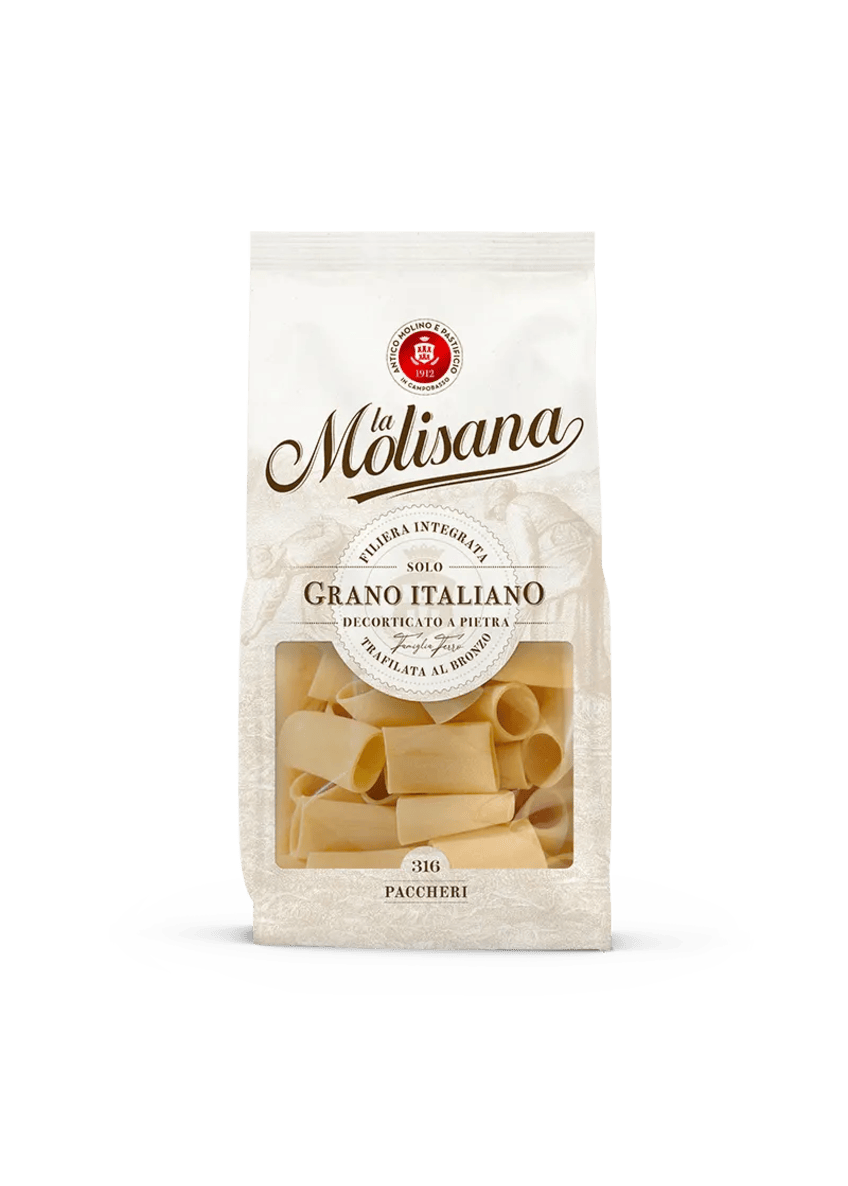 La Molisana Paccheri 100% Italian Grain Pasta (12 bags)