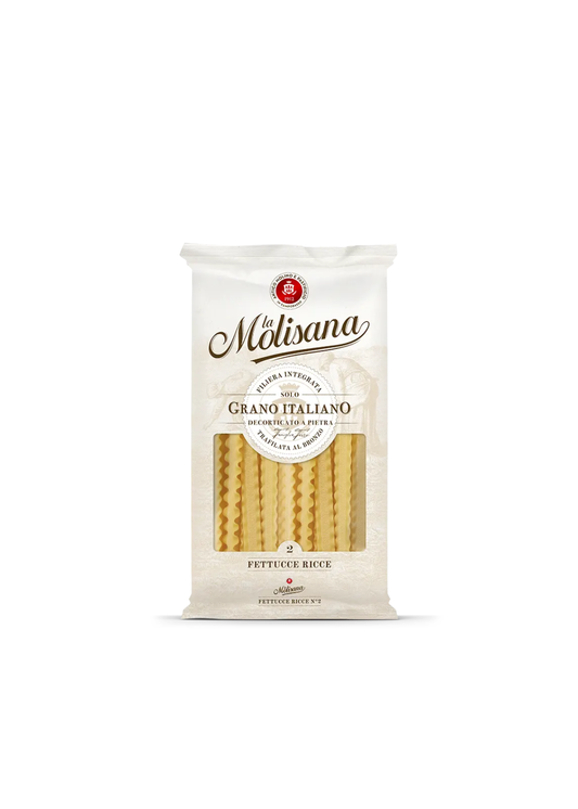 La Molisana Fettucce Ricce 100% Italian Grain Pasta (18 bags)