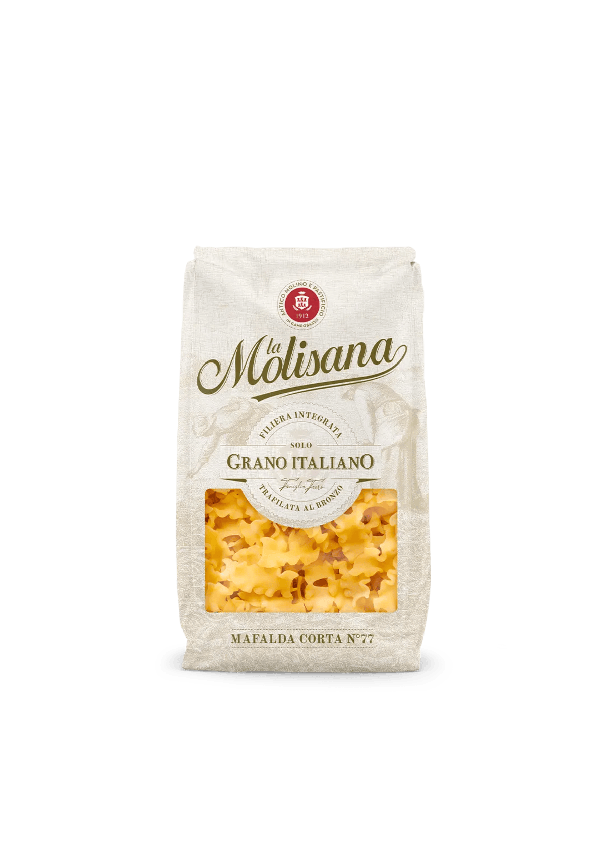 La Molisana Mafalda Corta 100% Italian Grain Pasta (20 bags)