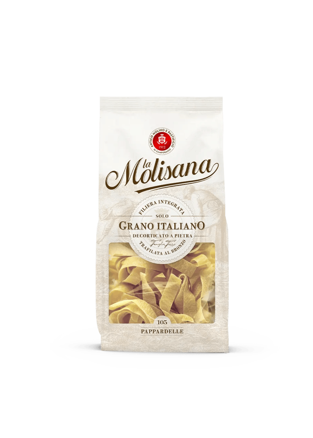 La Molisana Papperdelle 100% Italian Grain Pasta (12 bags)